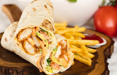 Fried Chicken Wrap