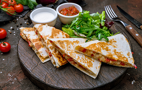 Chicken Cheese Quesadilla